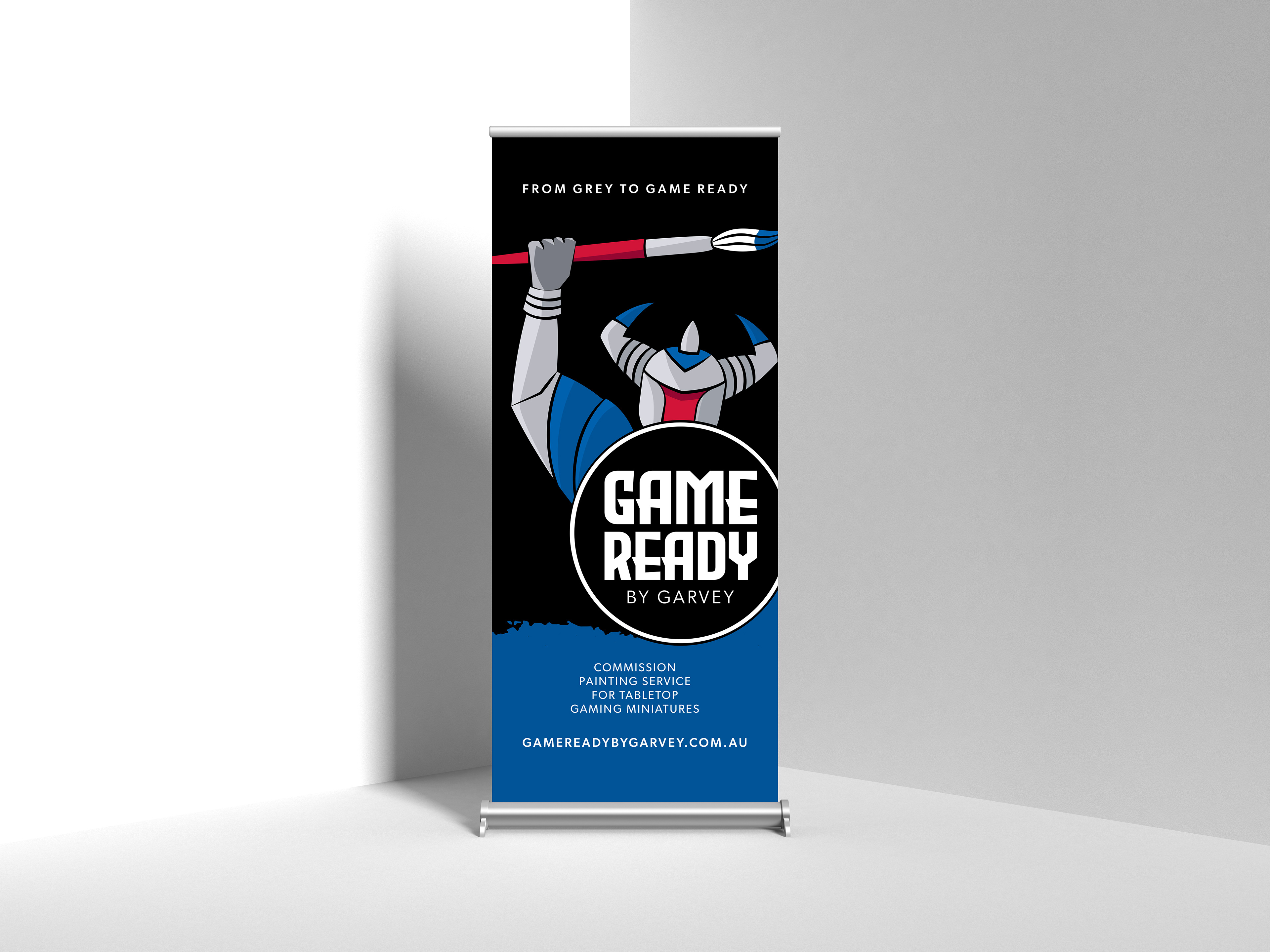 Pull Up Banner / Game Ready by Garvey