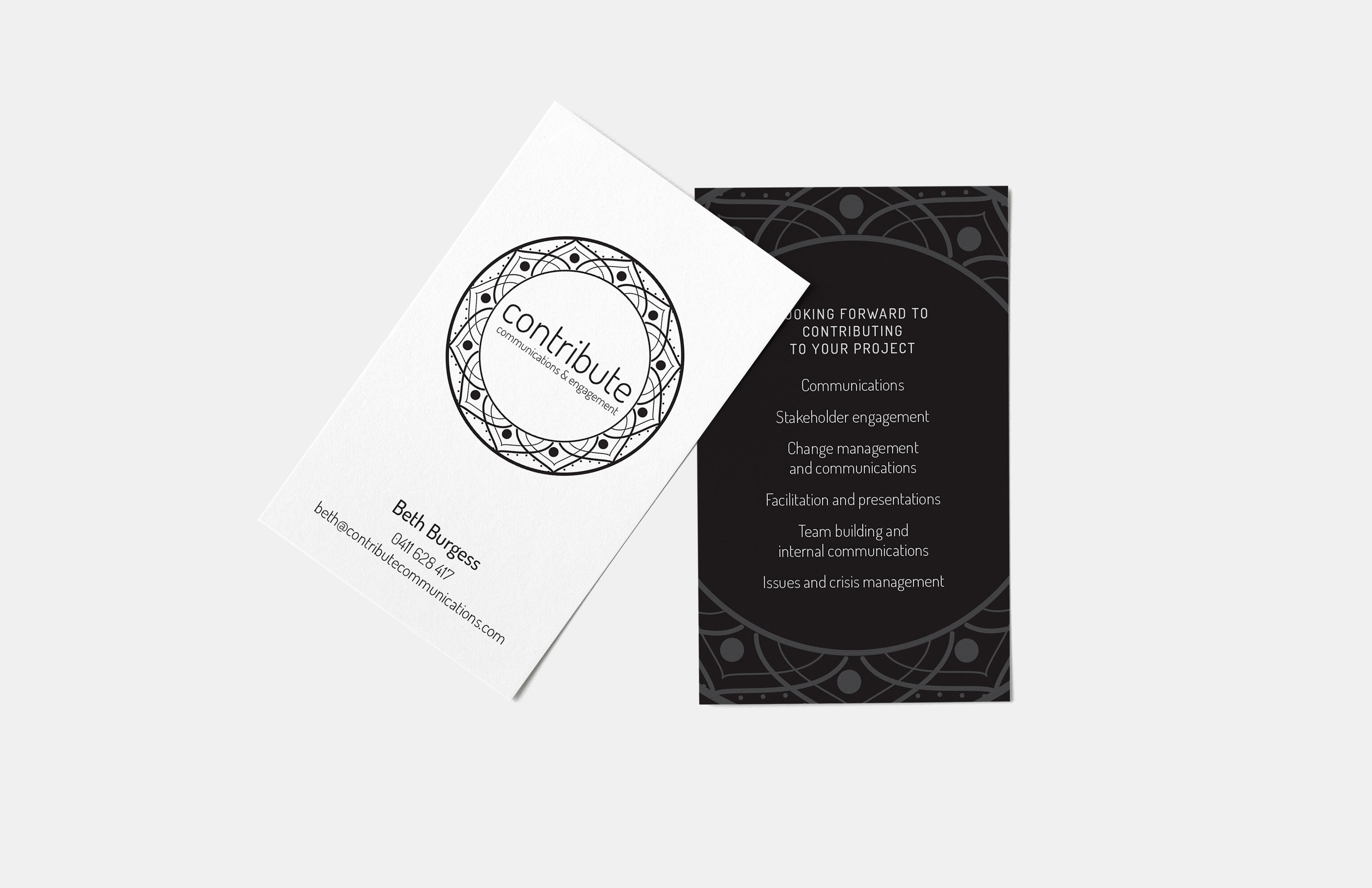 Business Card / Contribute Communications