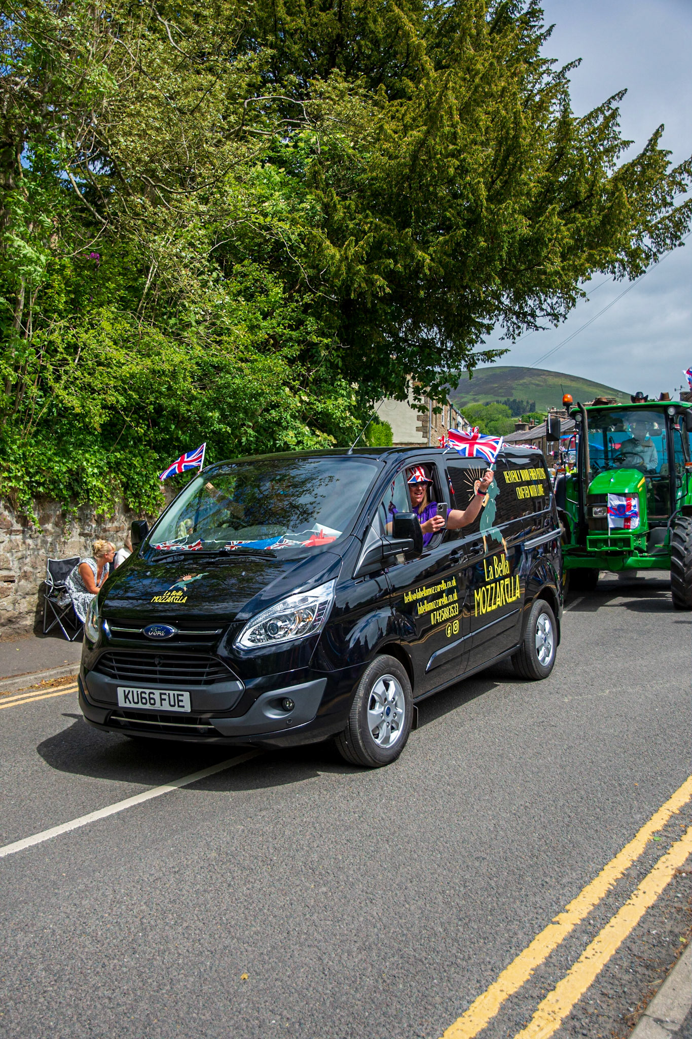 Sabden Jubilee parade