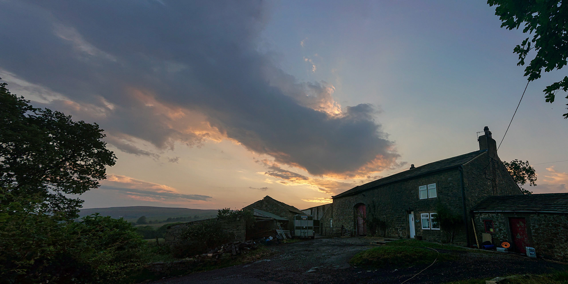 New York Farm panorama