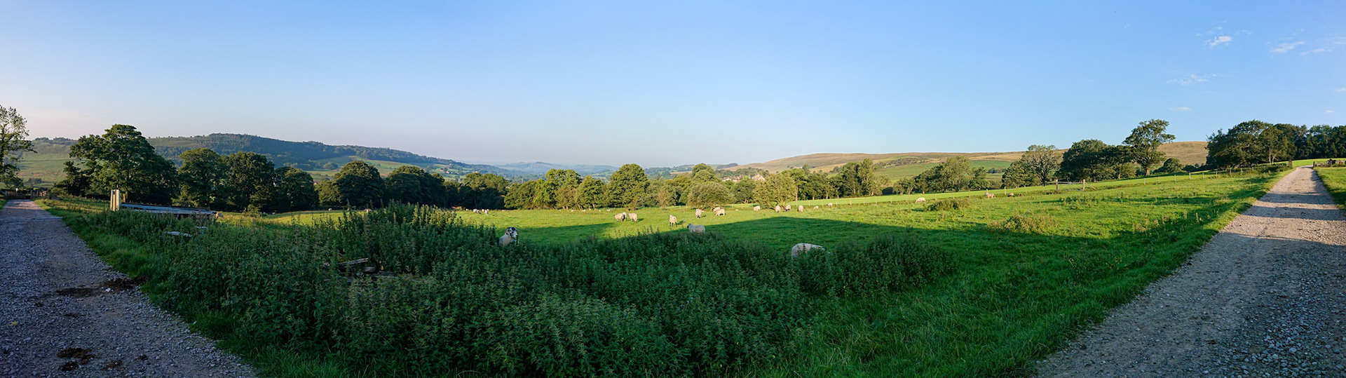 New York farm panorama