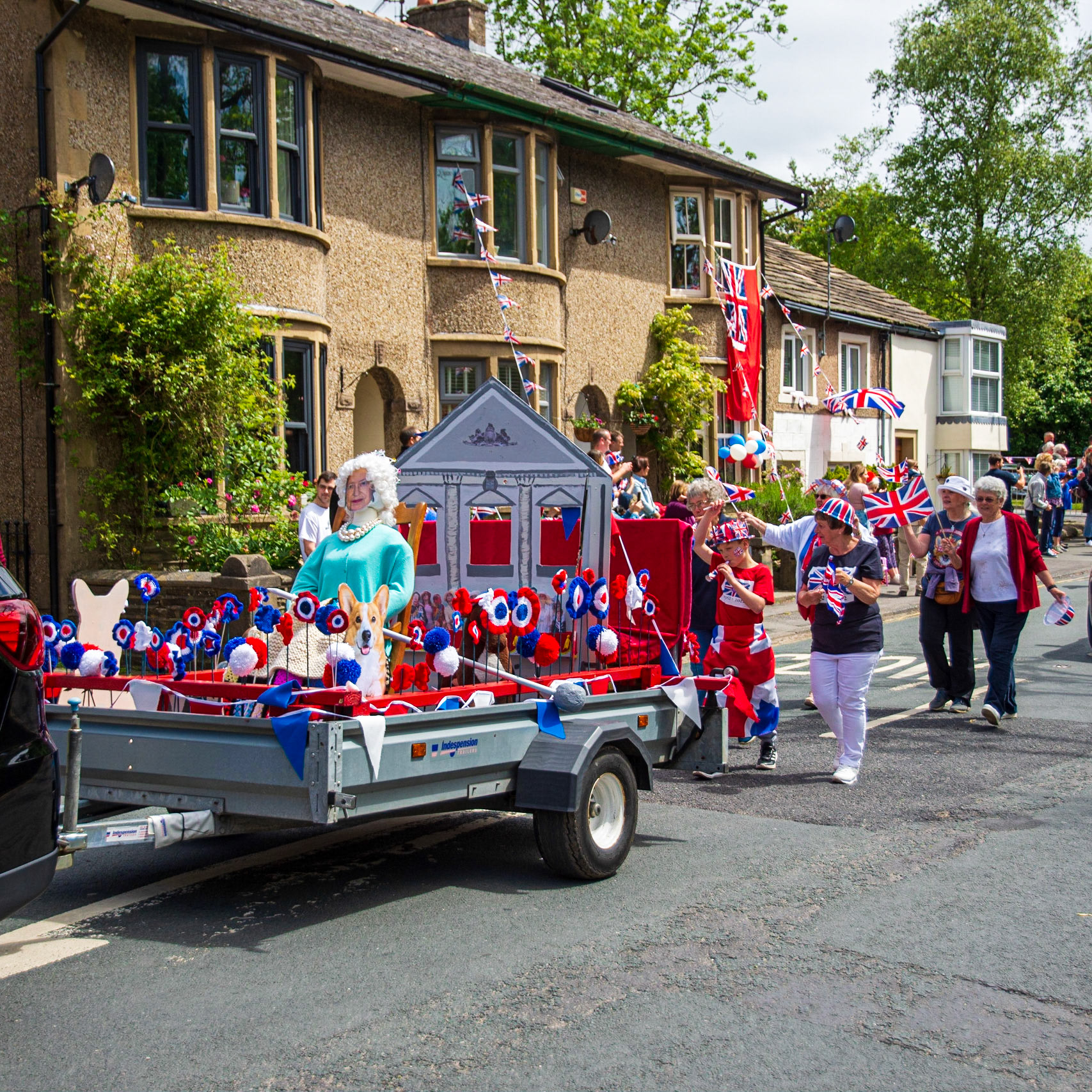 Sabden Jubilee parade