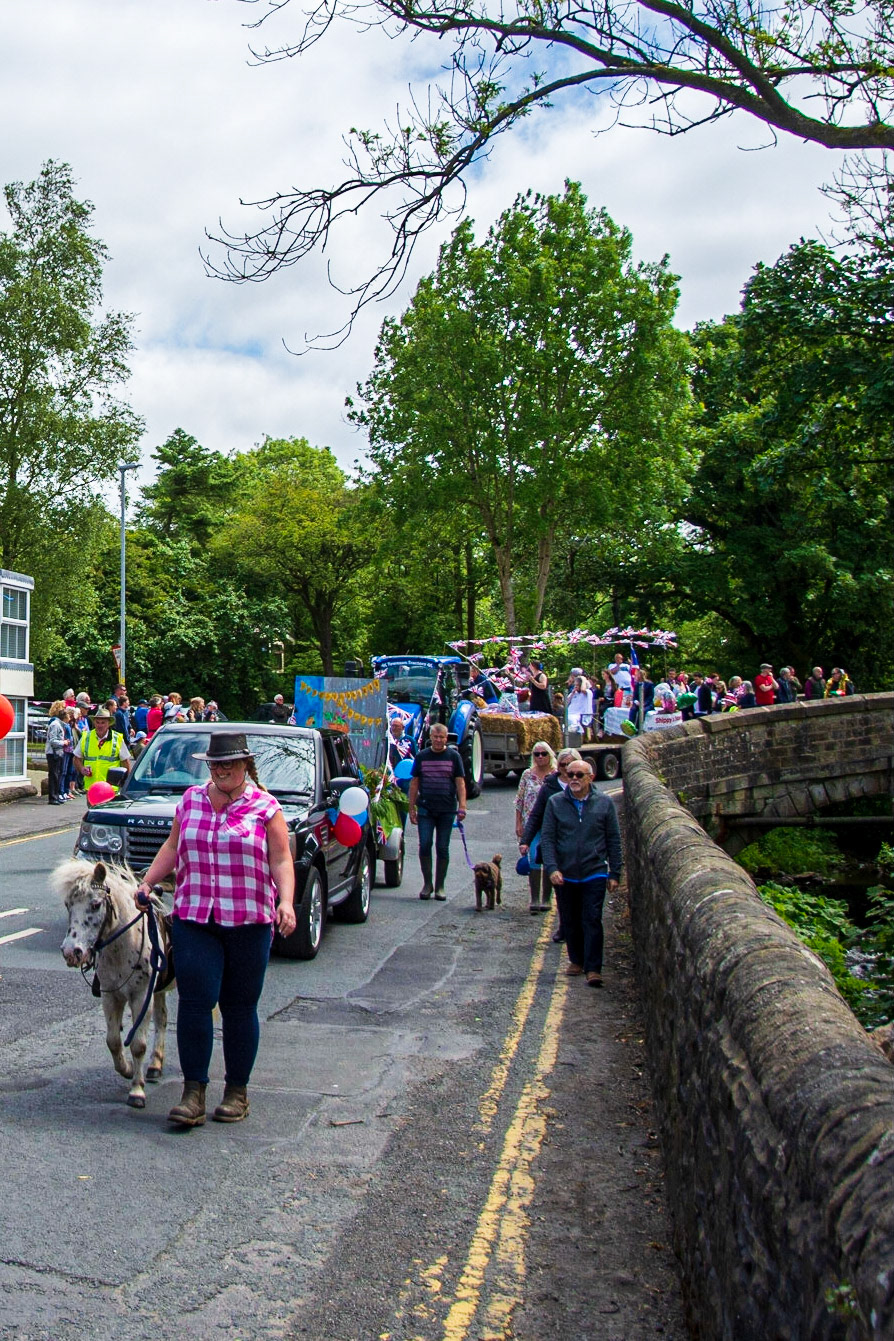 Sabden Jubilee parade