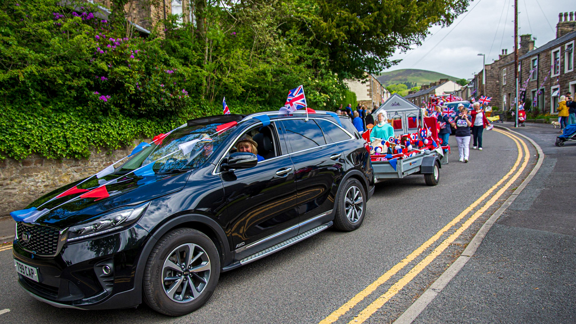Sabden Jubilee parade