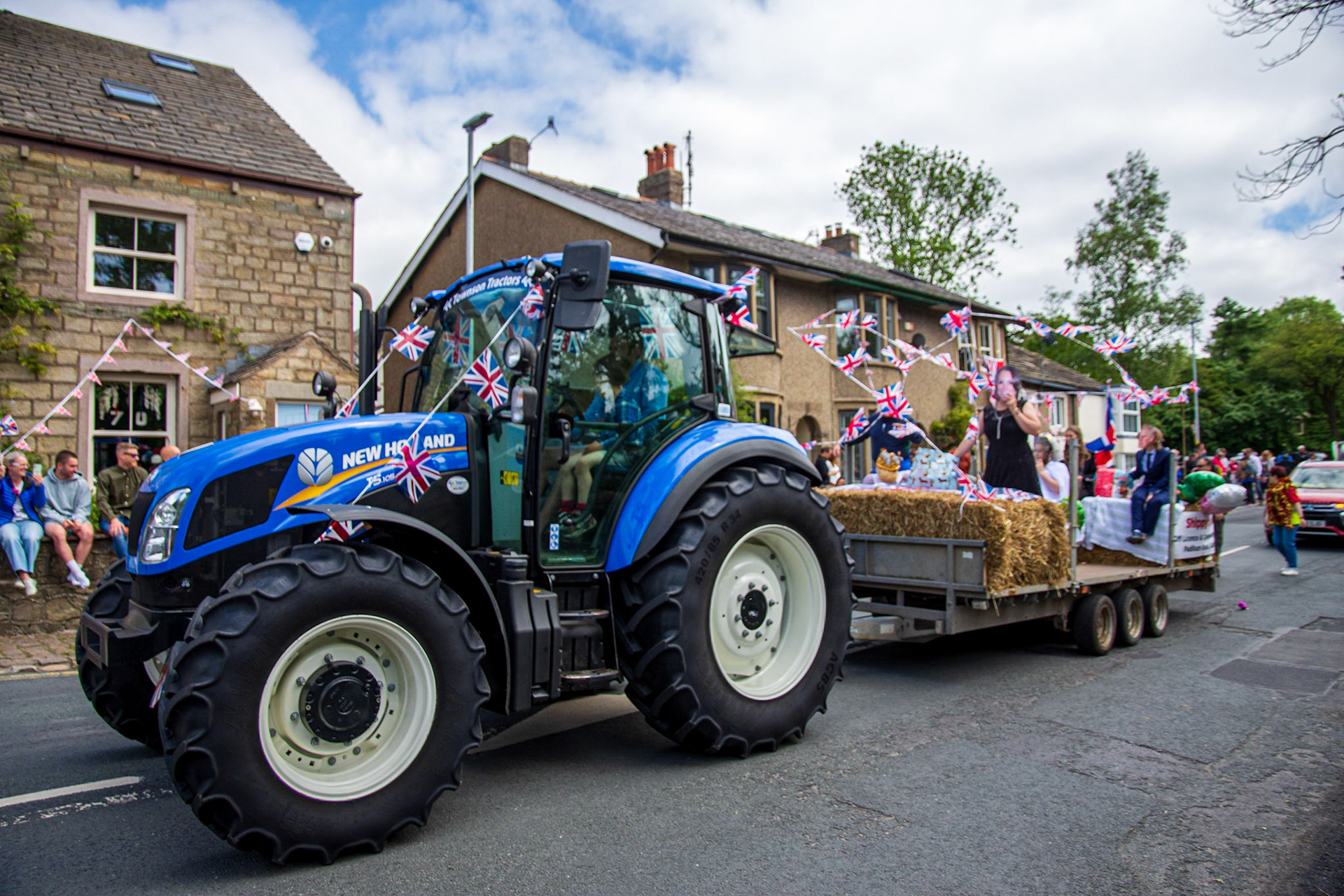 Sabden Jubilee parade
