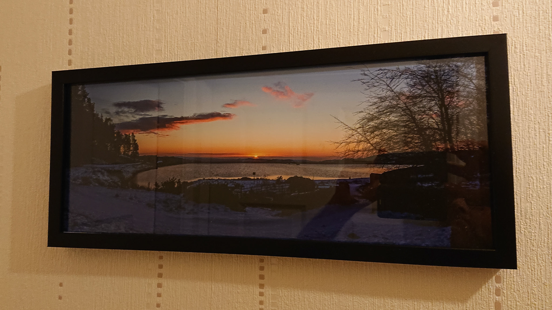 Canvas - CAN024 - Churn Clough Reservoir panorama