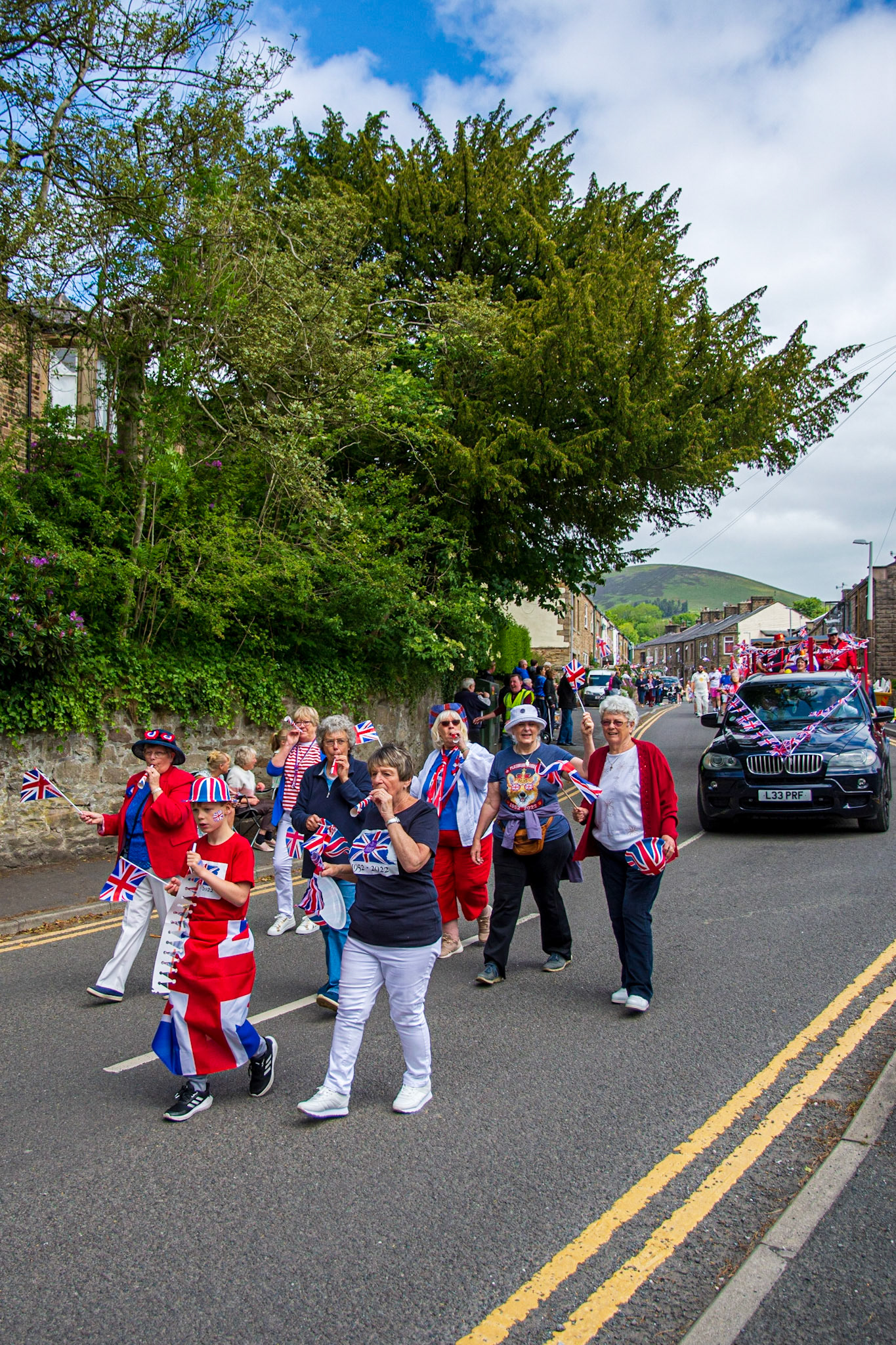 Sabden Jubilee parade