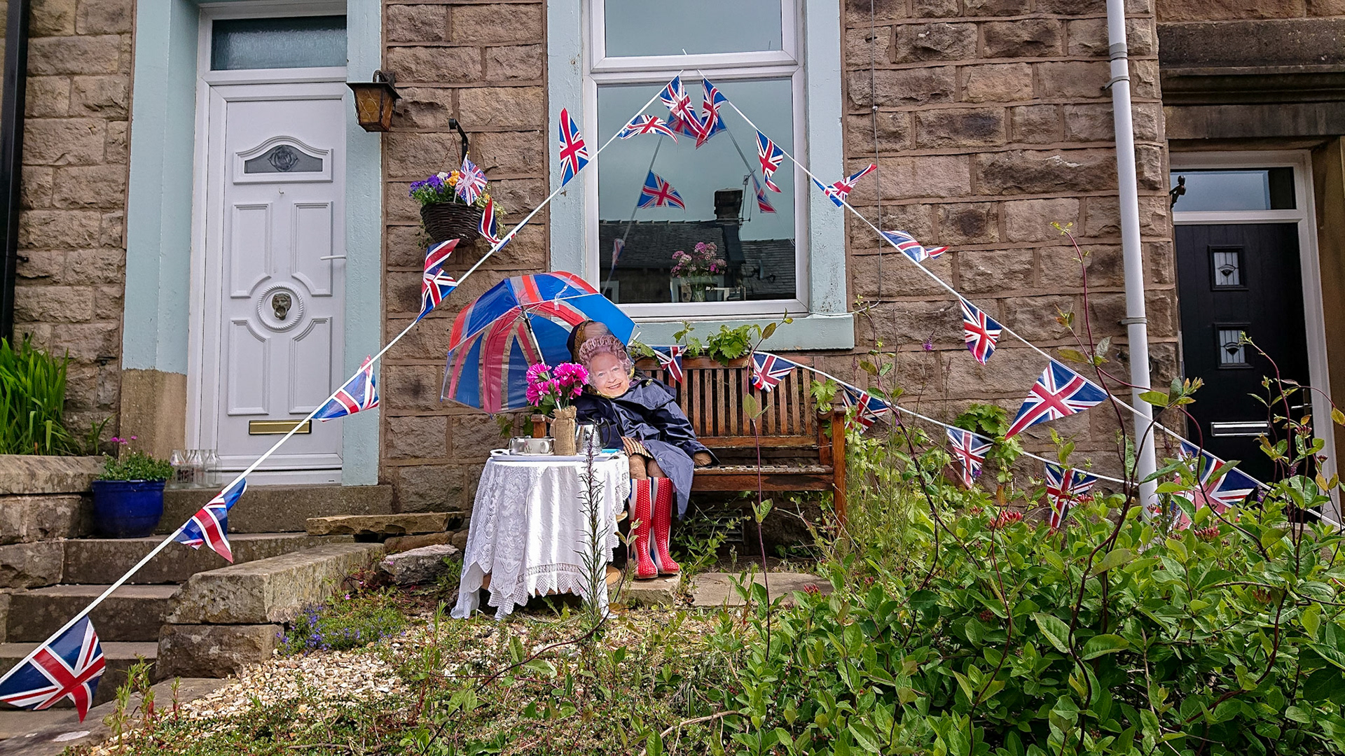 Sabden Jubilee decorations