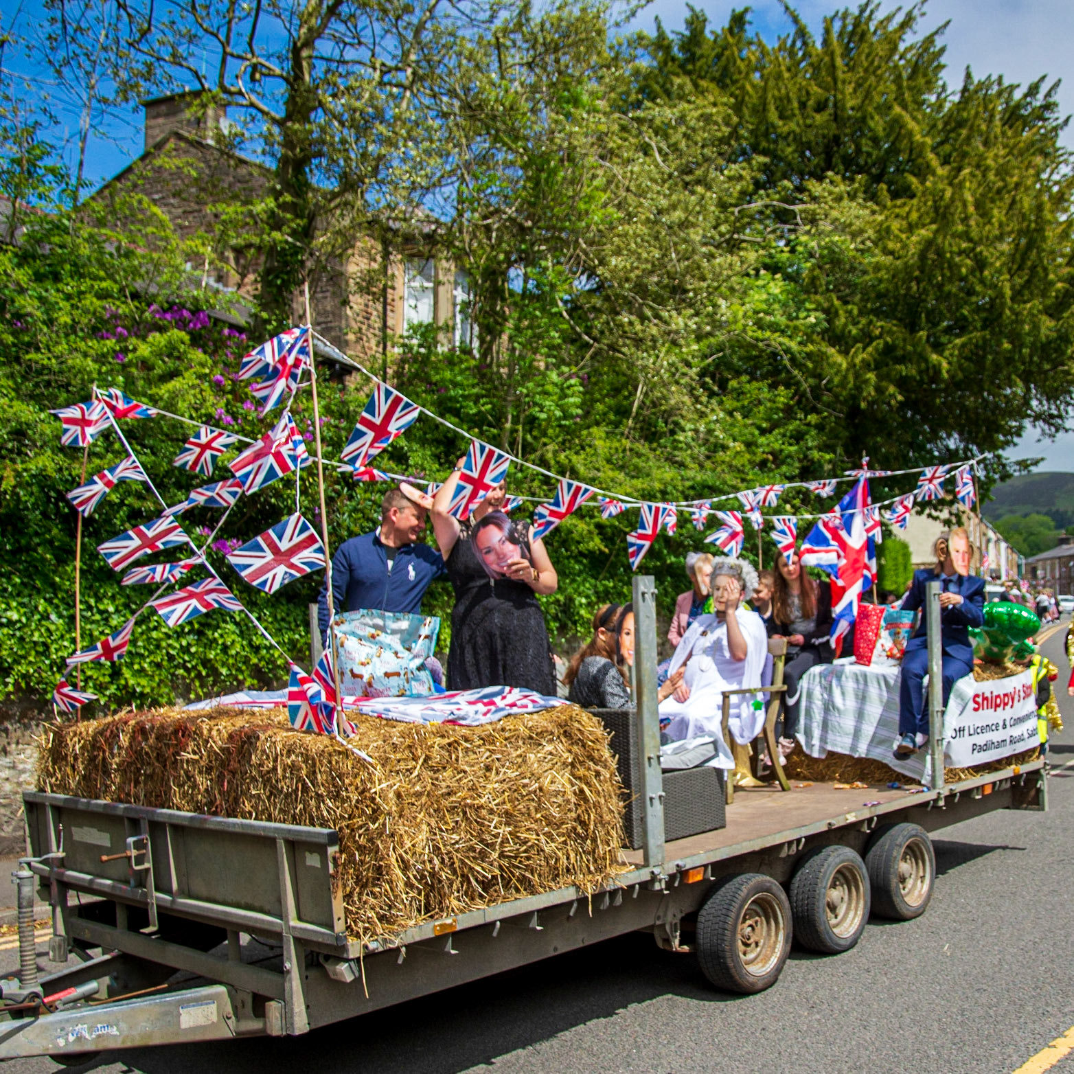 Sabden Jubilee parade