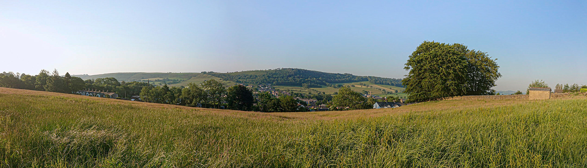 above Sabden panorama
