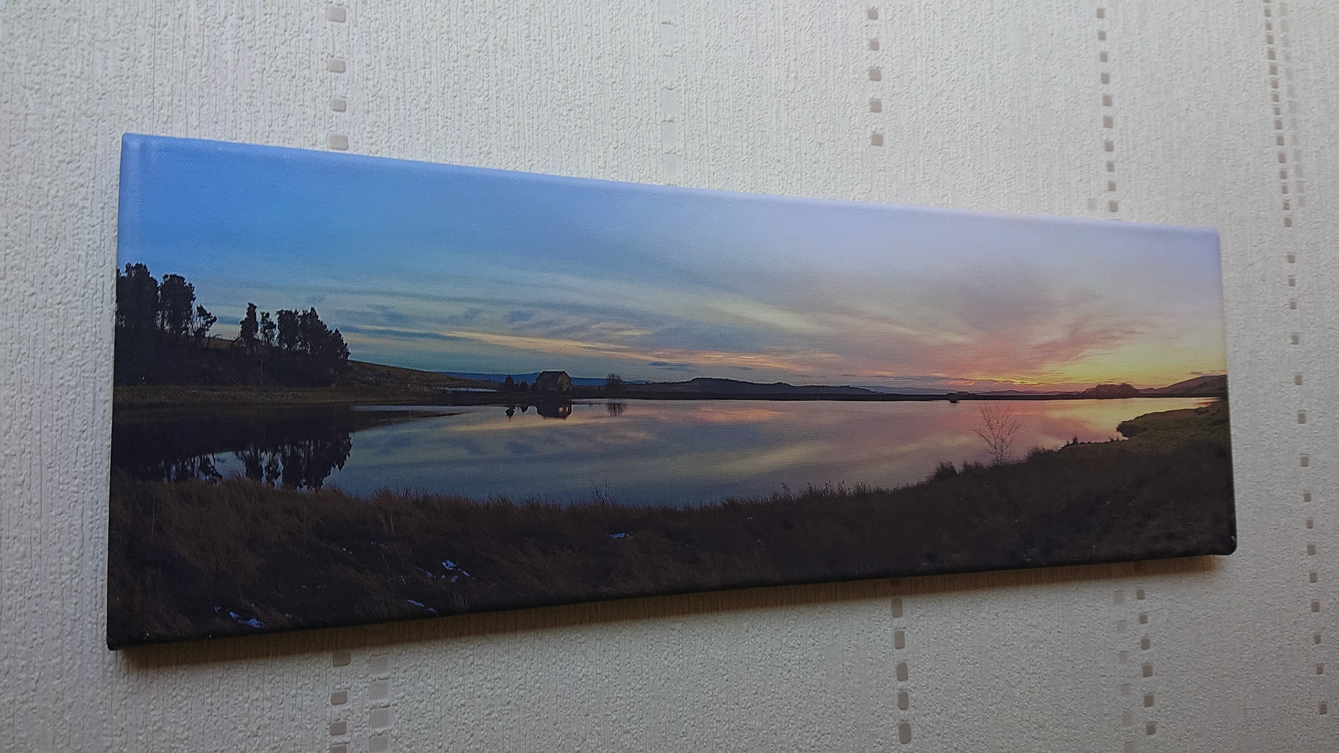 Canvas - PP001 - Churn Clough Reservoir Sunset 21