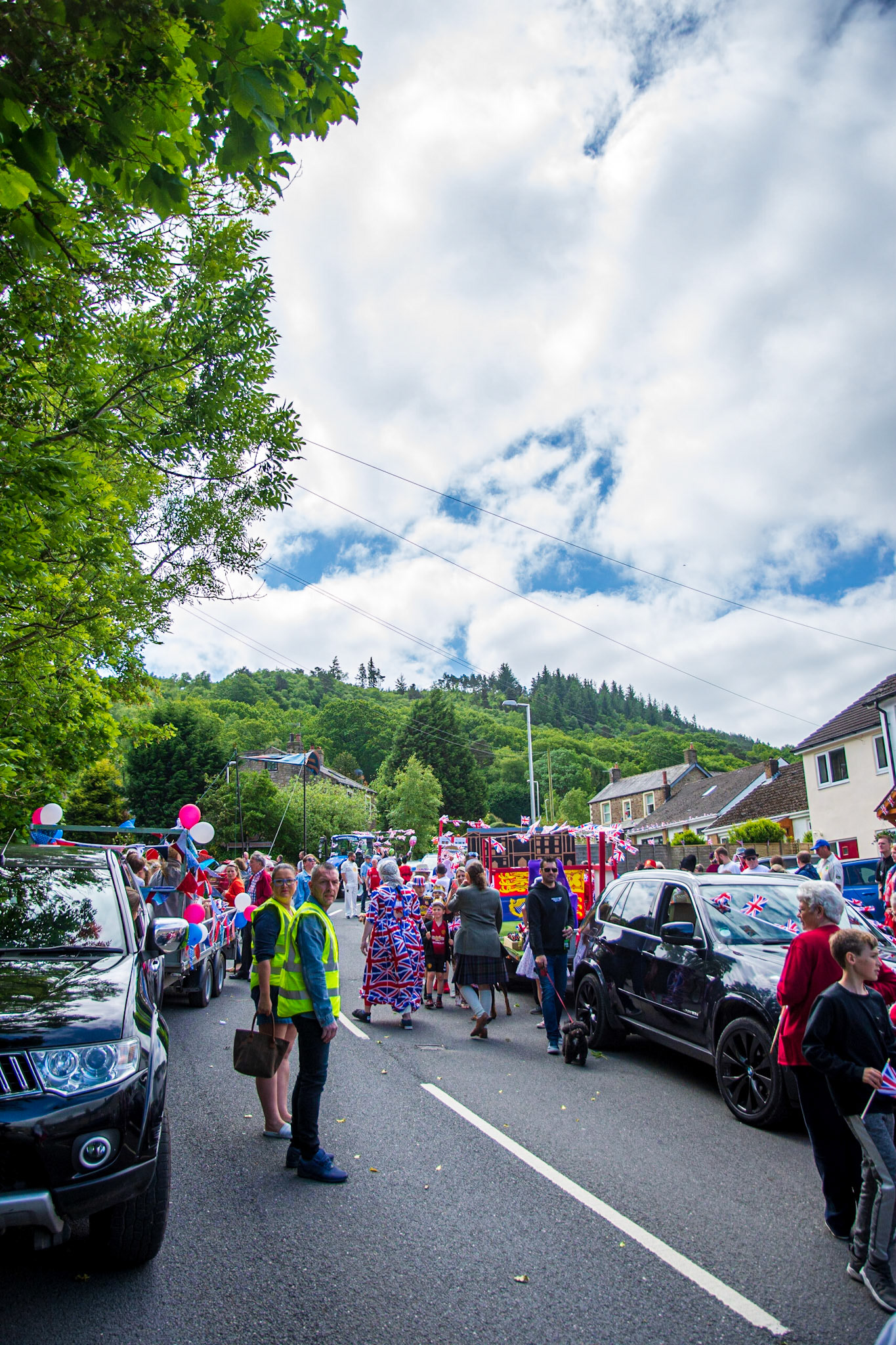 Sabden Jubilee parade