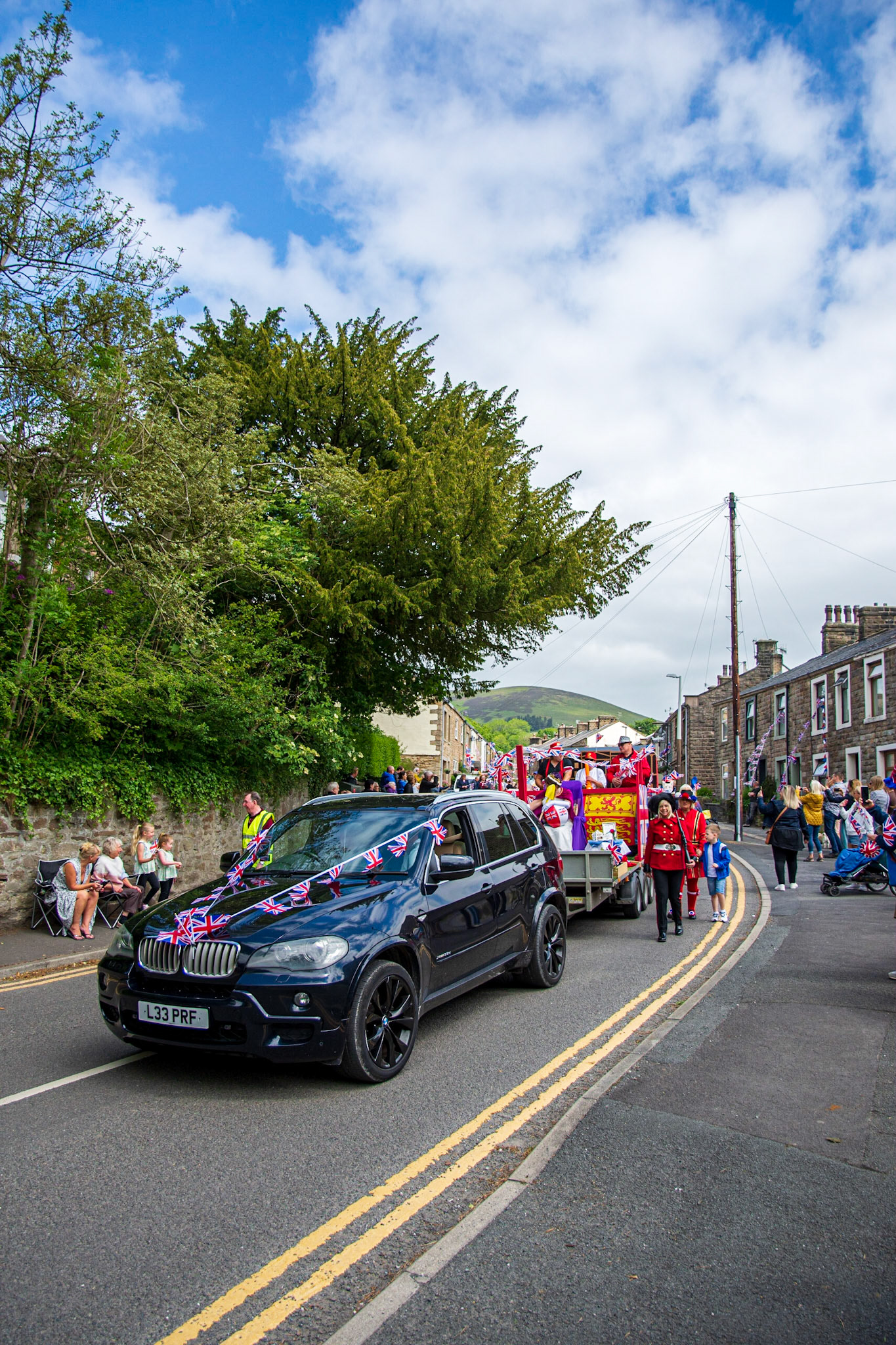 Sabden Jubilee parade