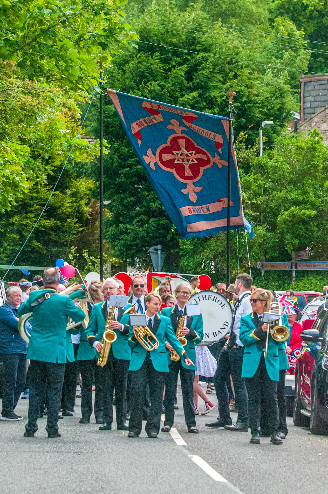 Sabden Jubilee parade