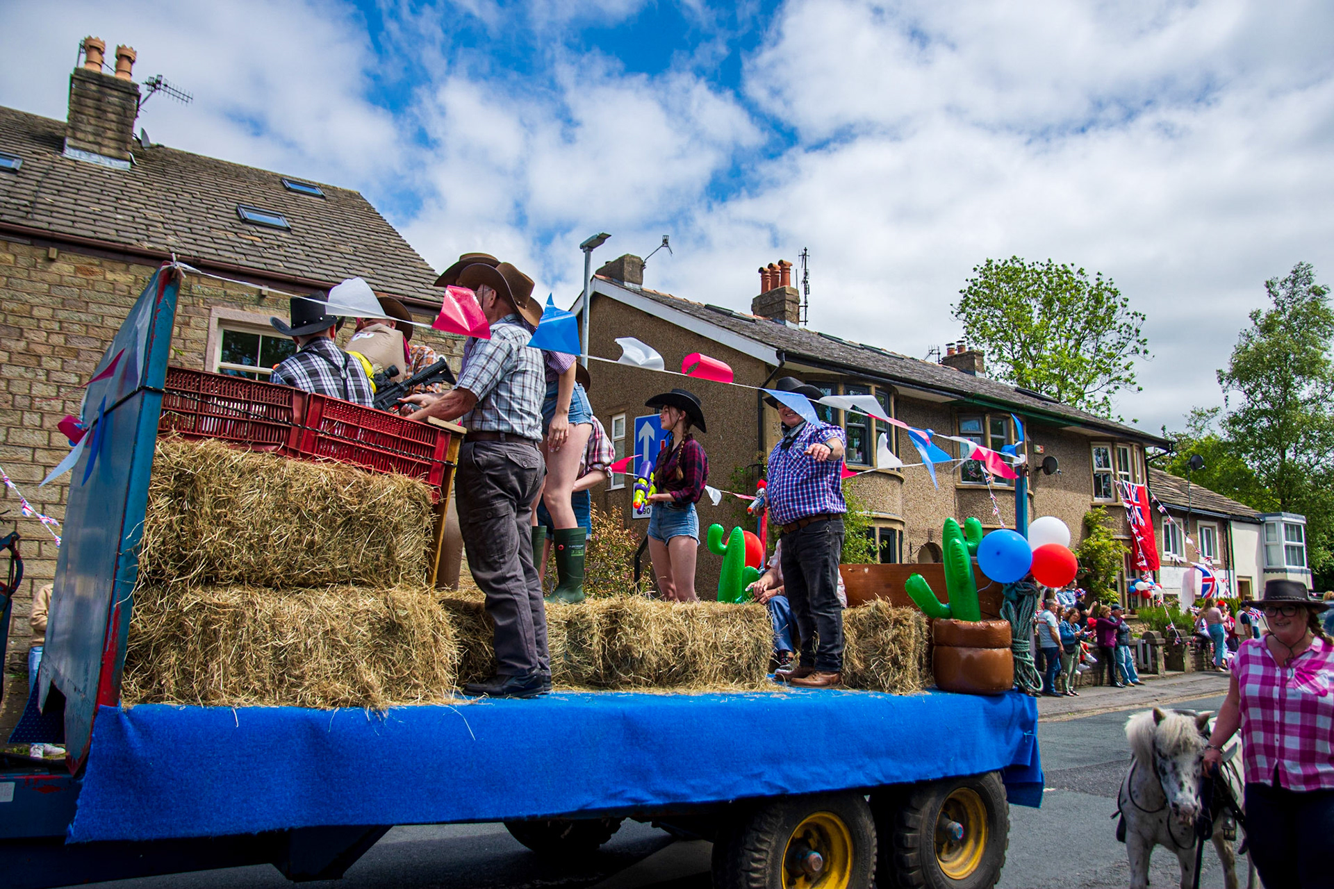 Sabden Jubilee parade