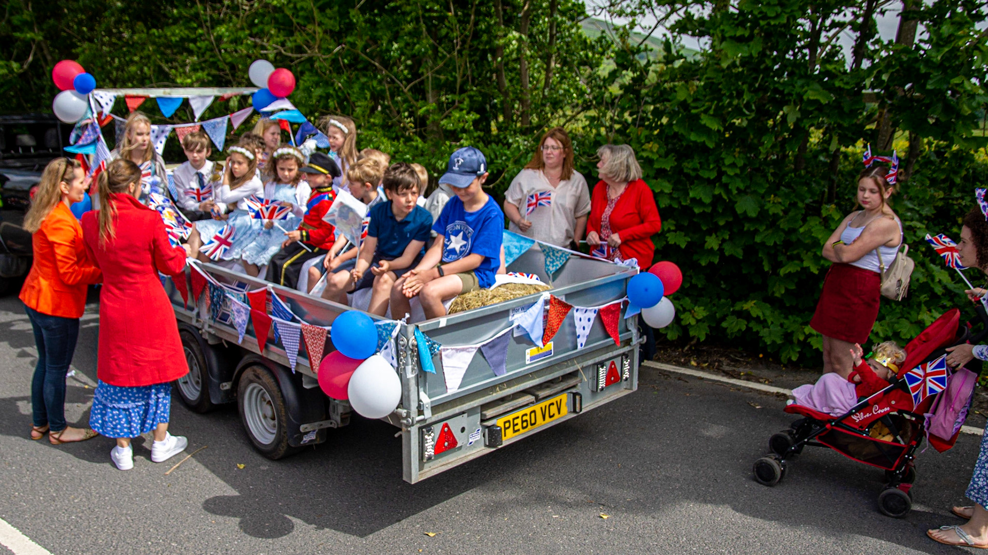 Sabden Jubilee parade
