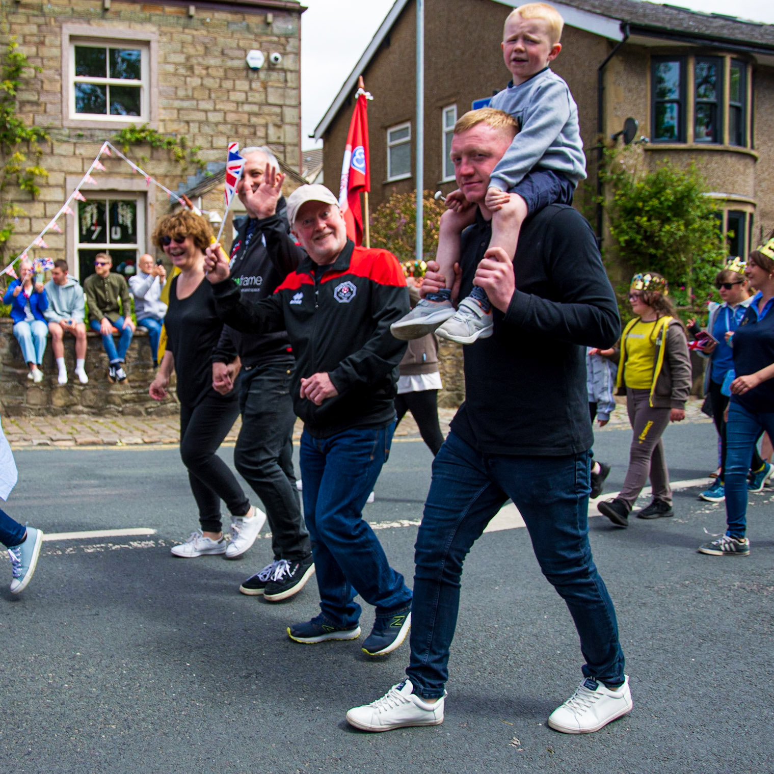 Sabden Jubilee parade