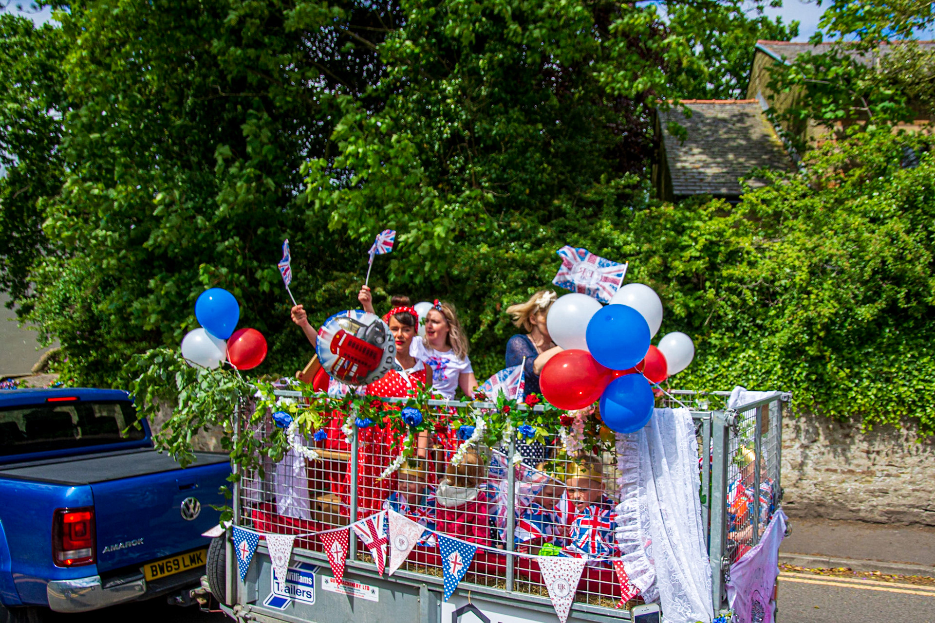 Sabden Jubilee parade