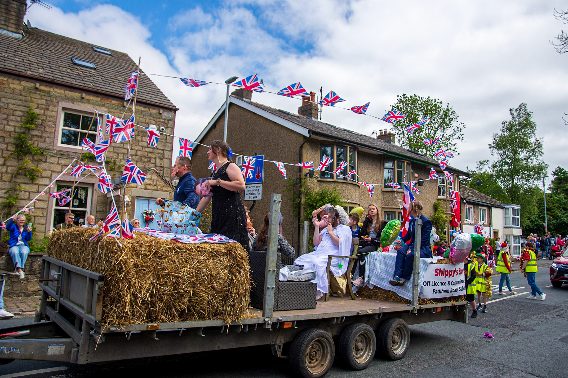 Sabden Jubilee parade