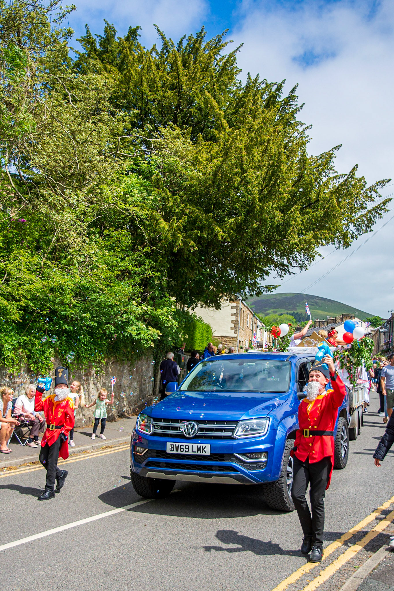 Sabden Jubilee parade