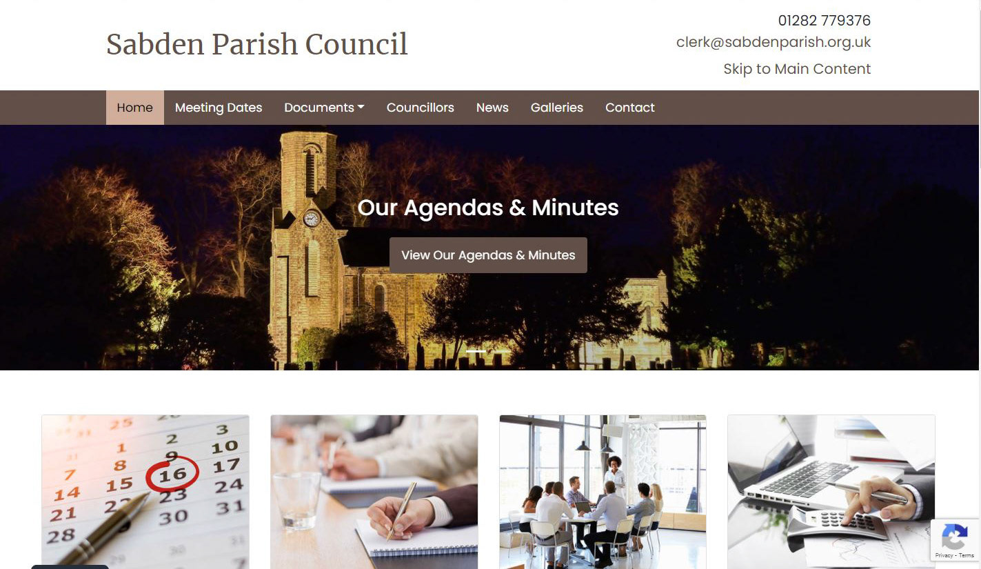 Sabden Parish Council - Header image
