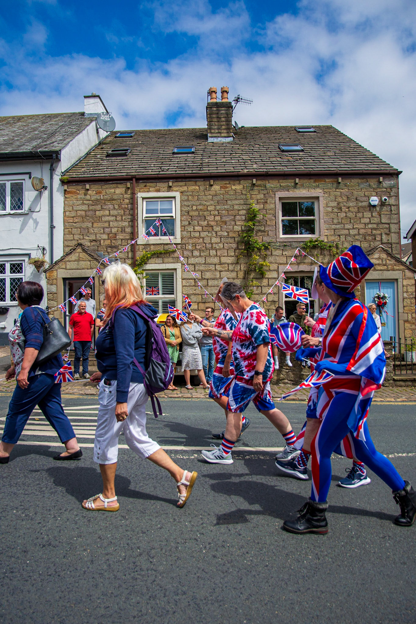 Sabden Jubilee parade