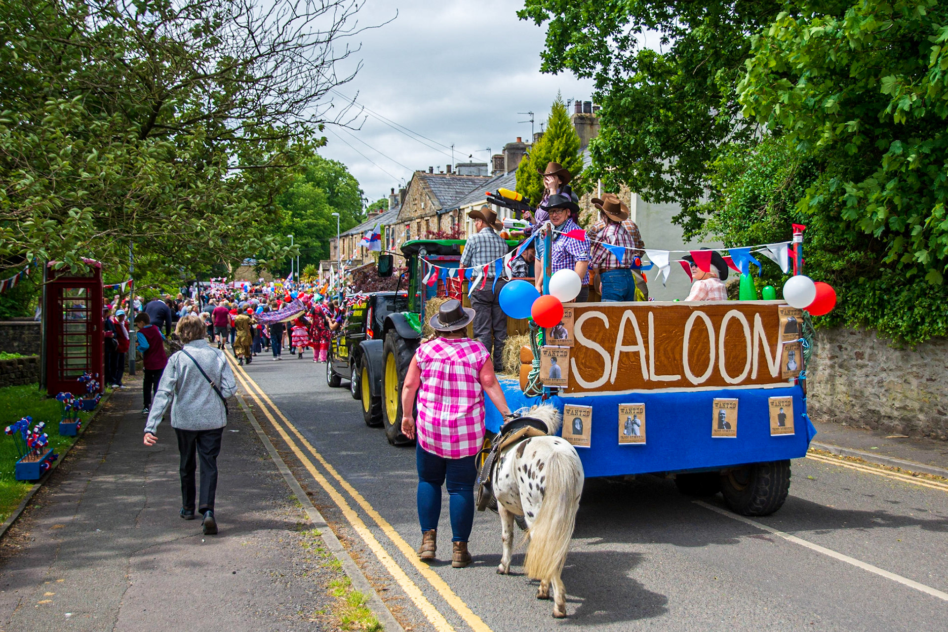 Sabden Jubilee parade
