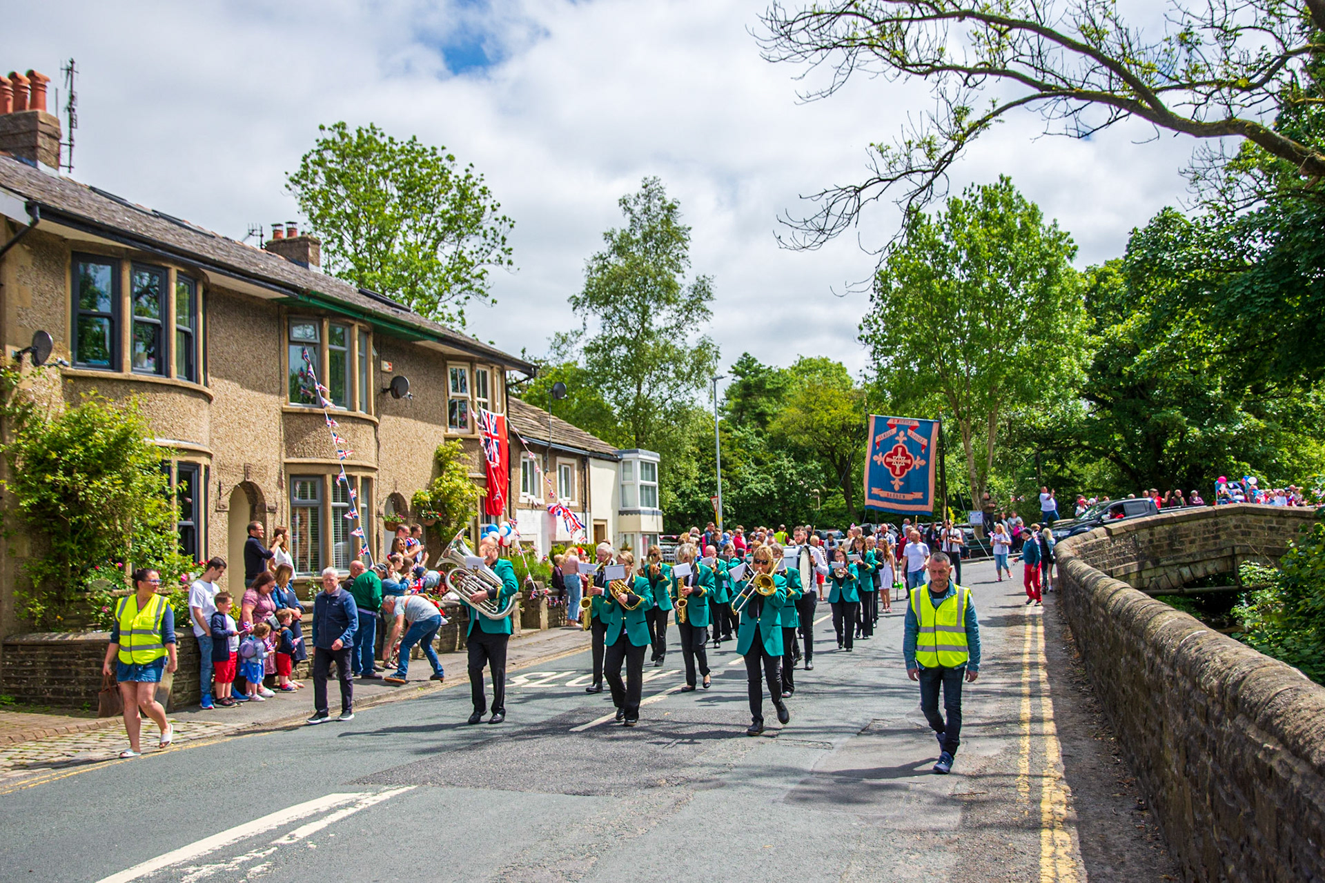 Sabden Jubilee parade