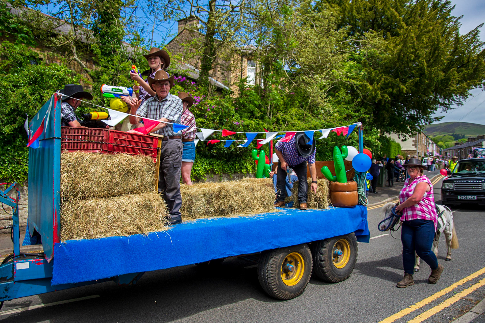 Sabden Jubilee parade