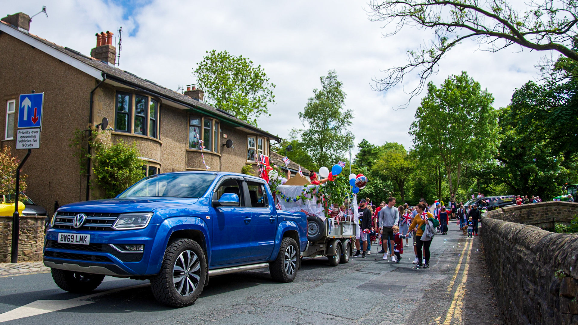 Sabden Jubilee parade