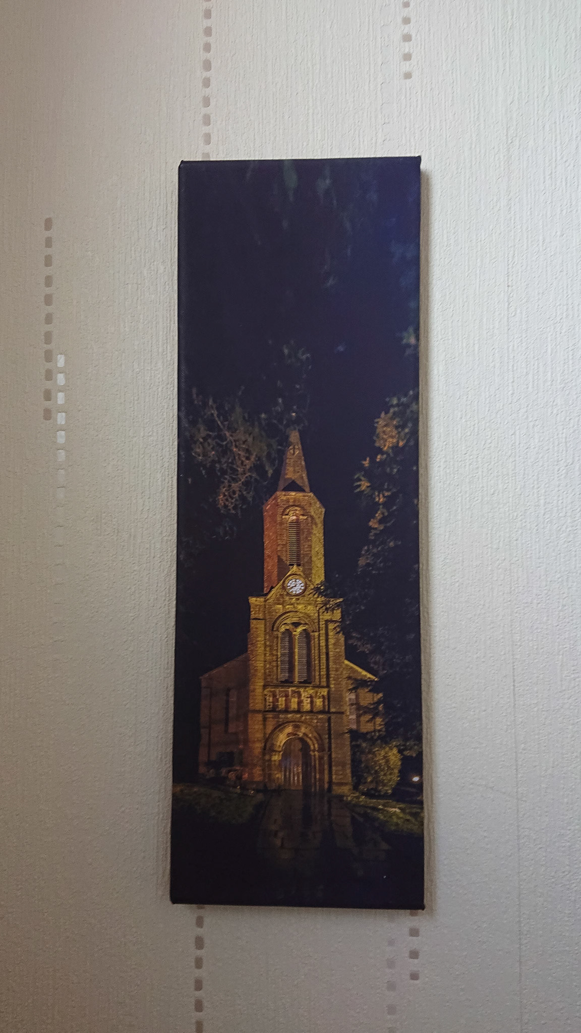 Canvas - PP003 - St. Nicholas Church Sabden panorama