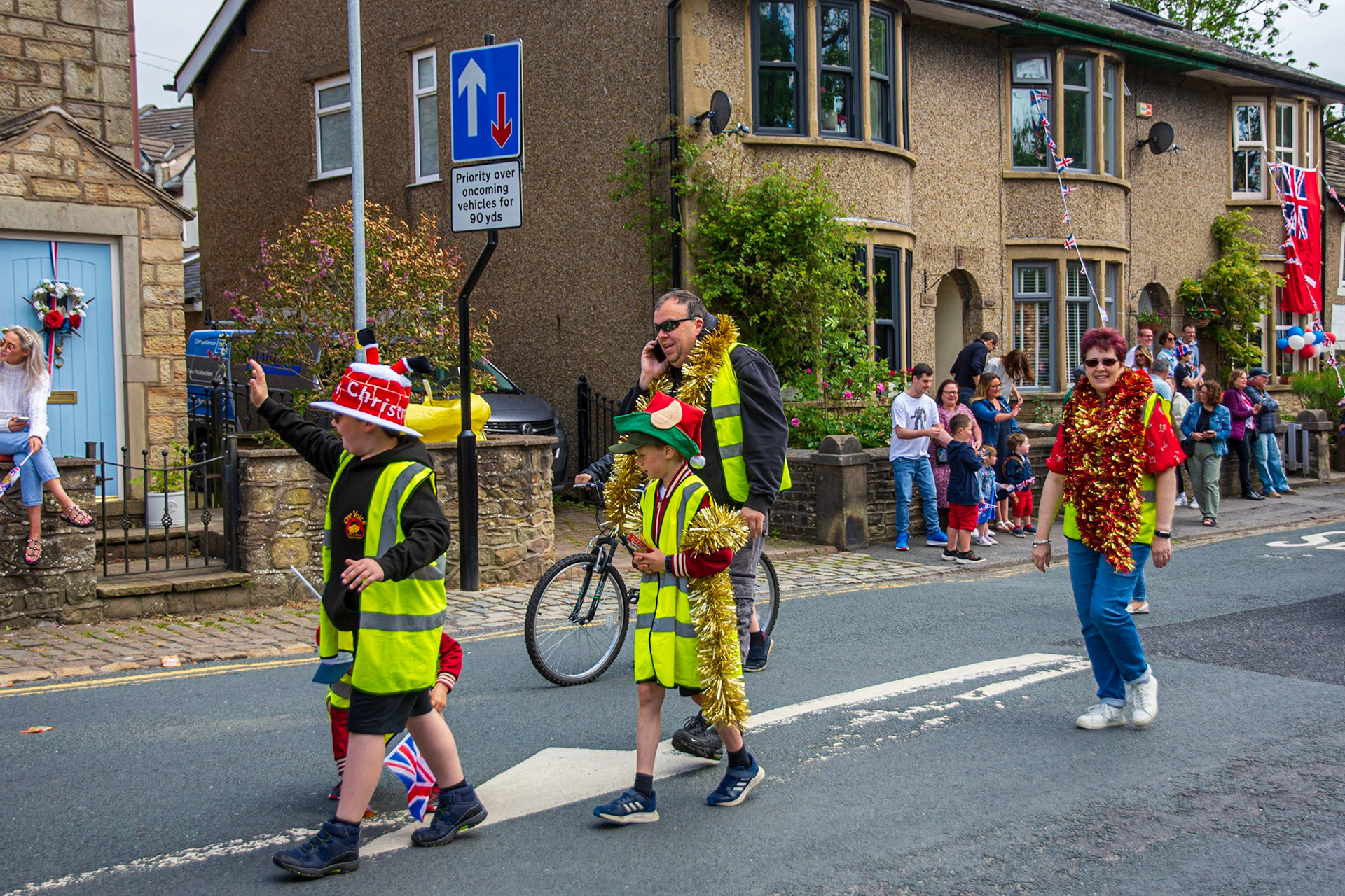Sabden Jubilee parade