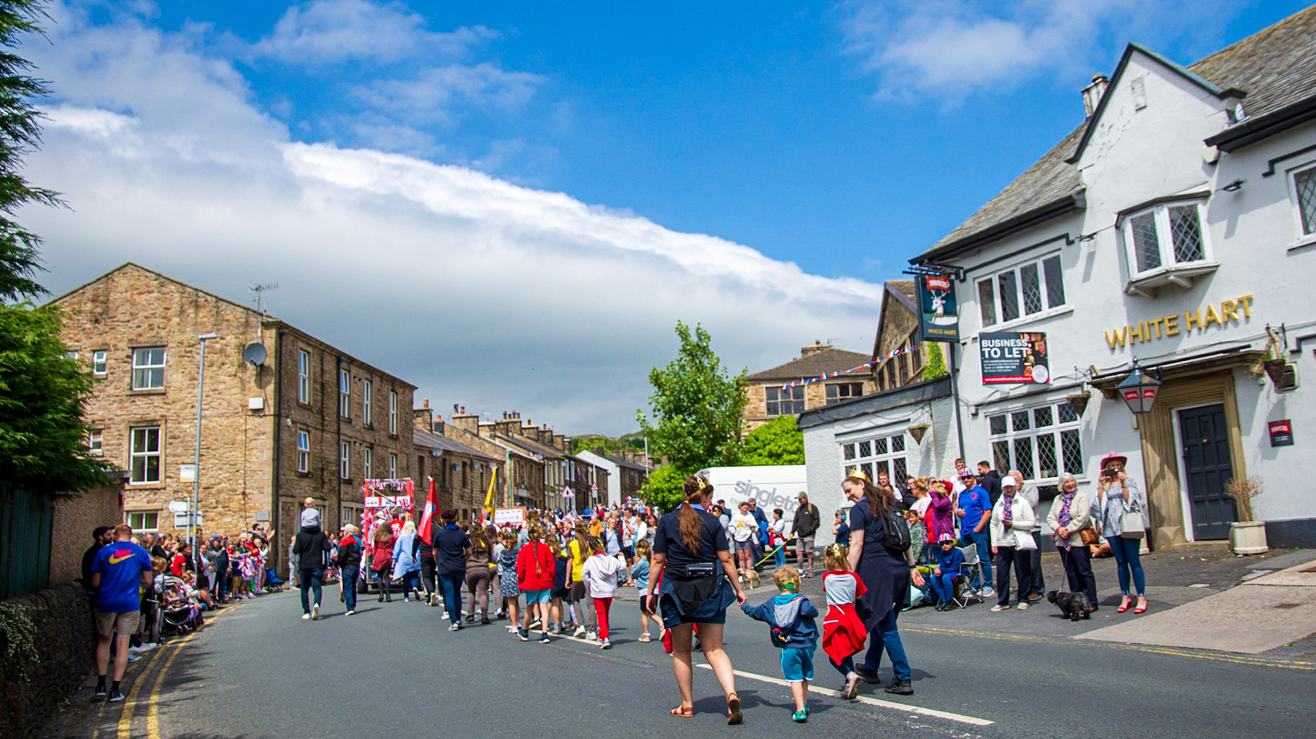 Sabden Jubilee parade