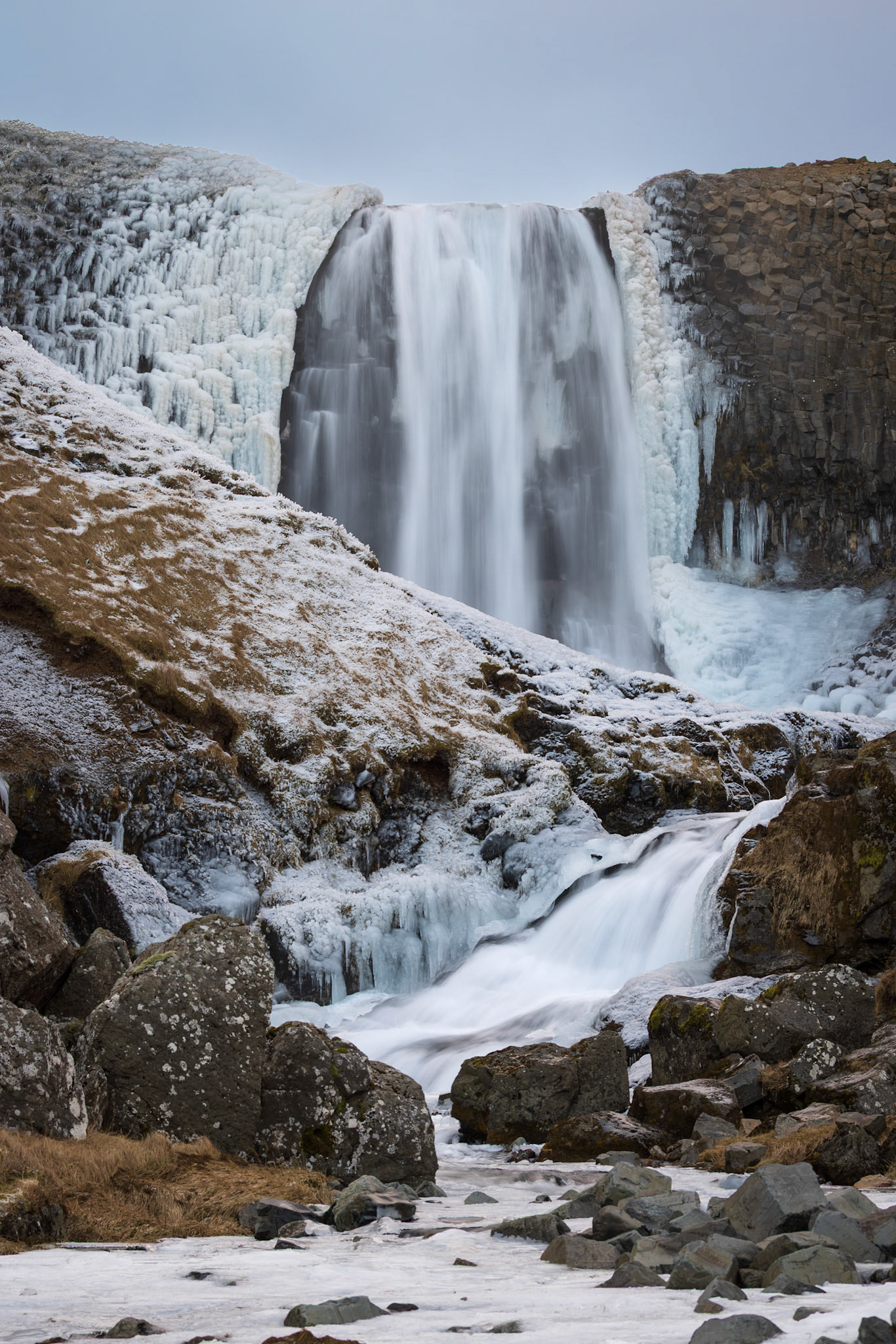 Svodufoss Waterfall