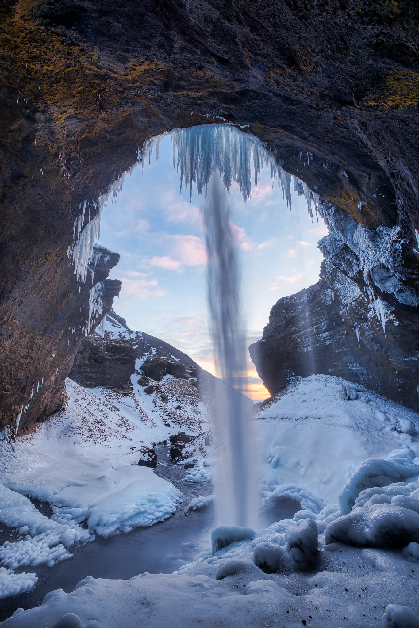 Kvernufoss Sunset