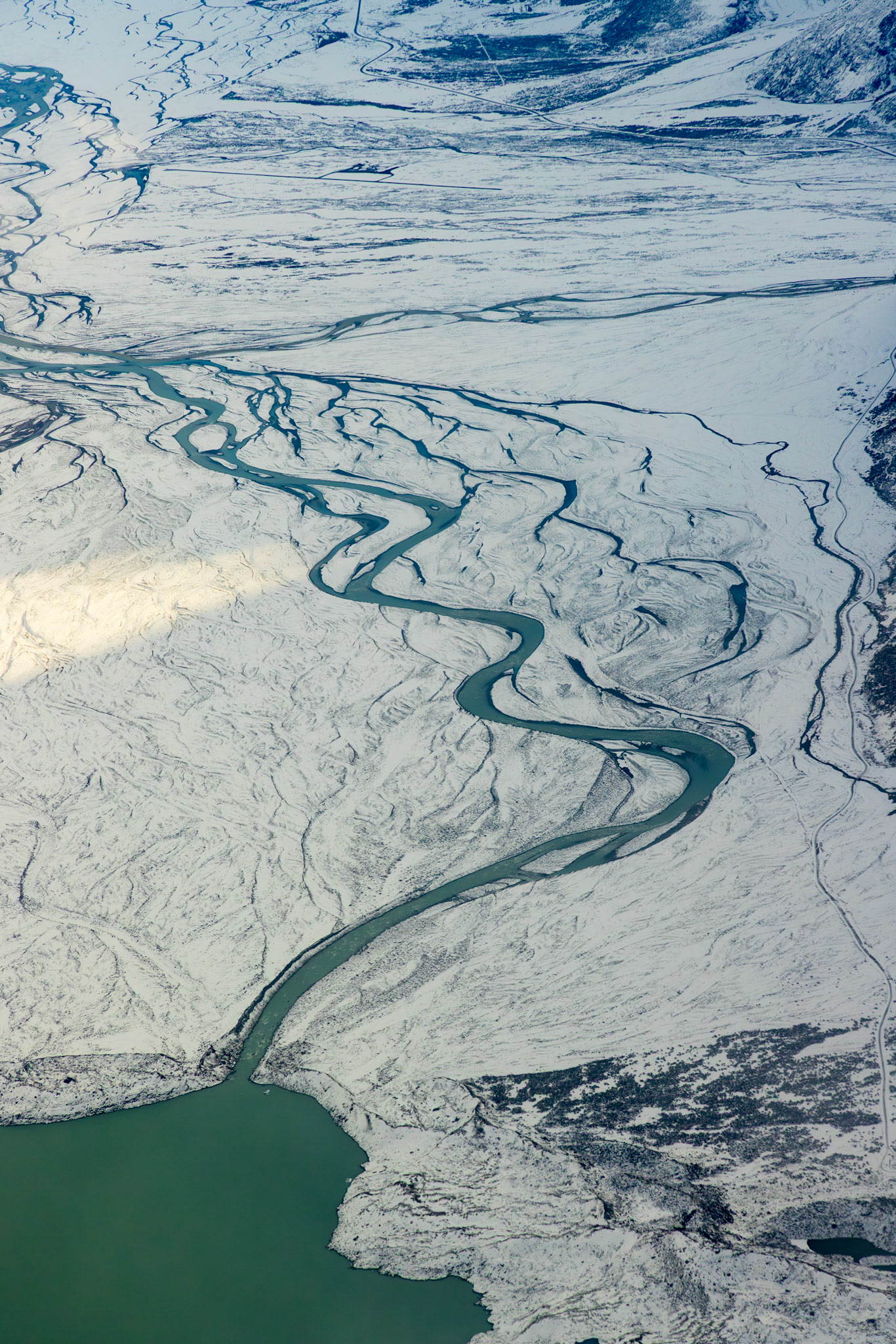 Tasman Lake and River