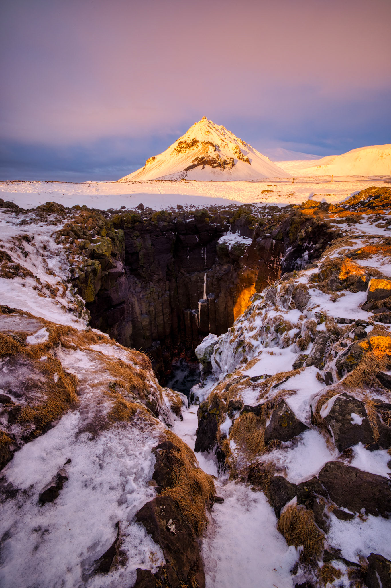 Sunrise on Stapafel