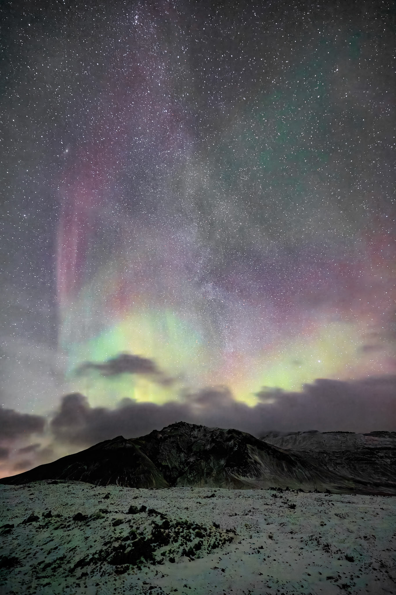 First Aurora Night