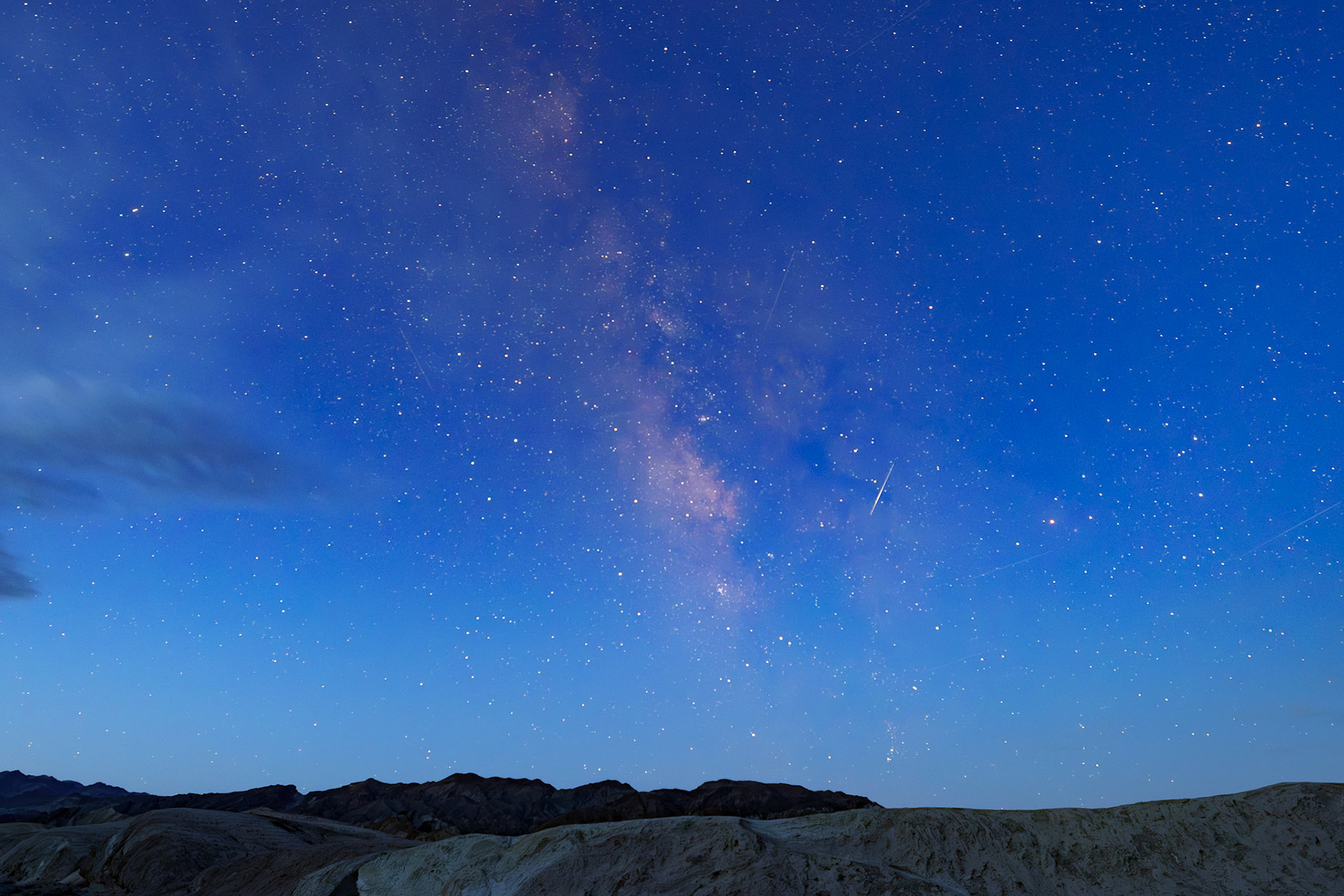 Milky Way from Zabriskie Point