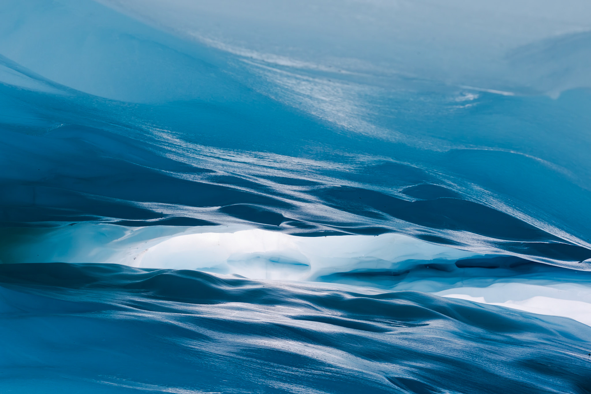Looking Into the Glacier