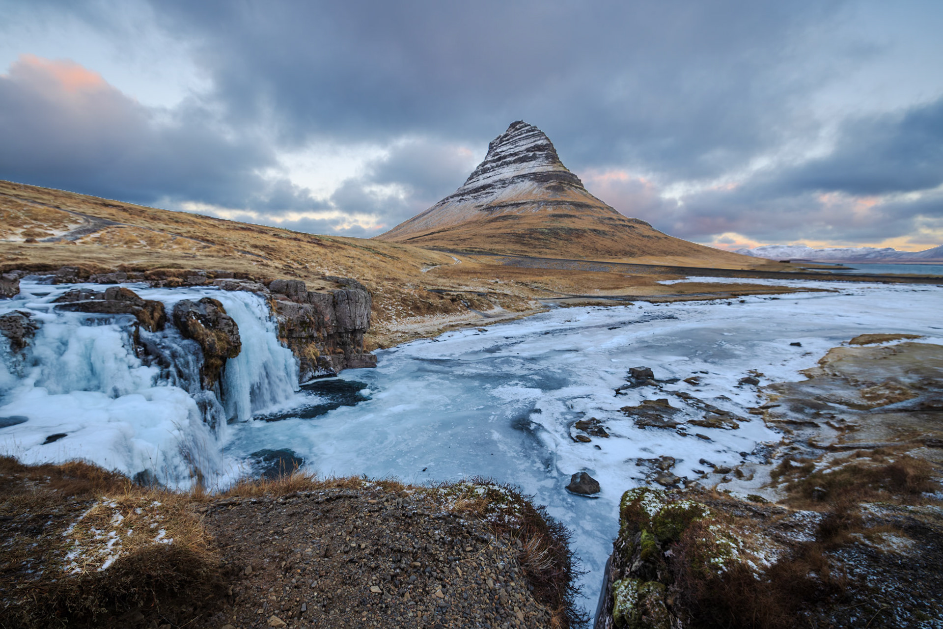 Kirkjufell Mountain and Falls