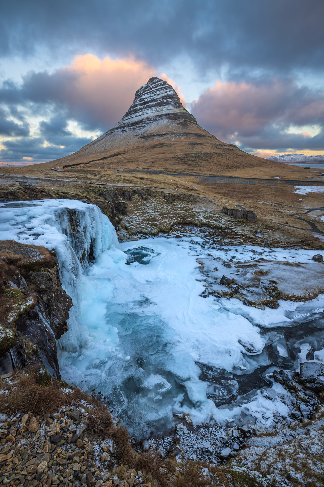Kirkjufell Mountain and Falls