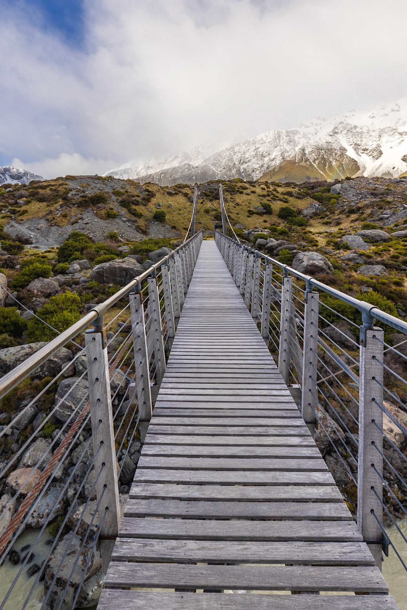 Swing Bridge Over the Hooker River