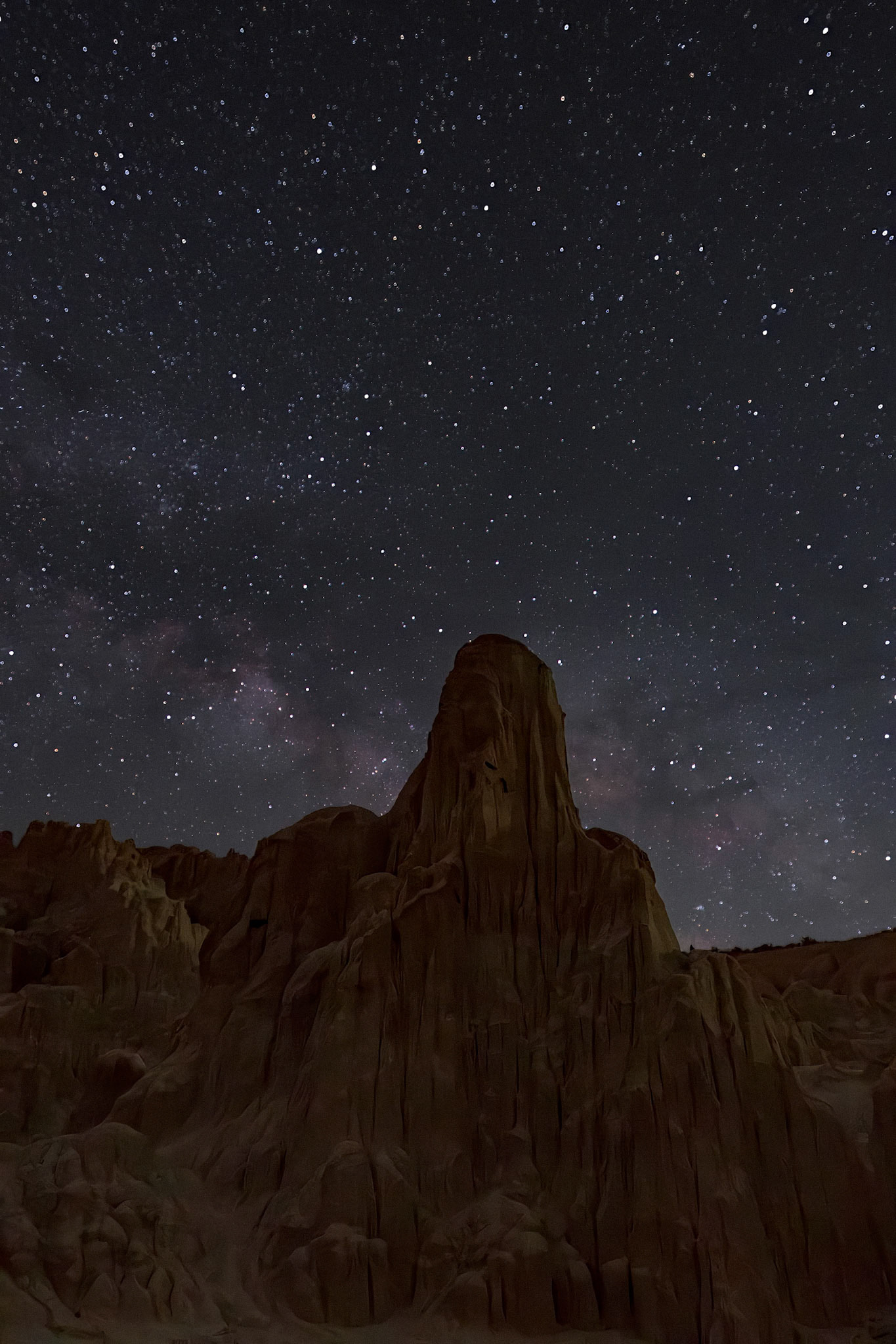 Milky Way Over the Spire