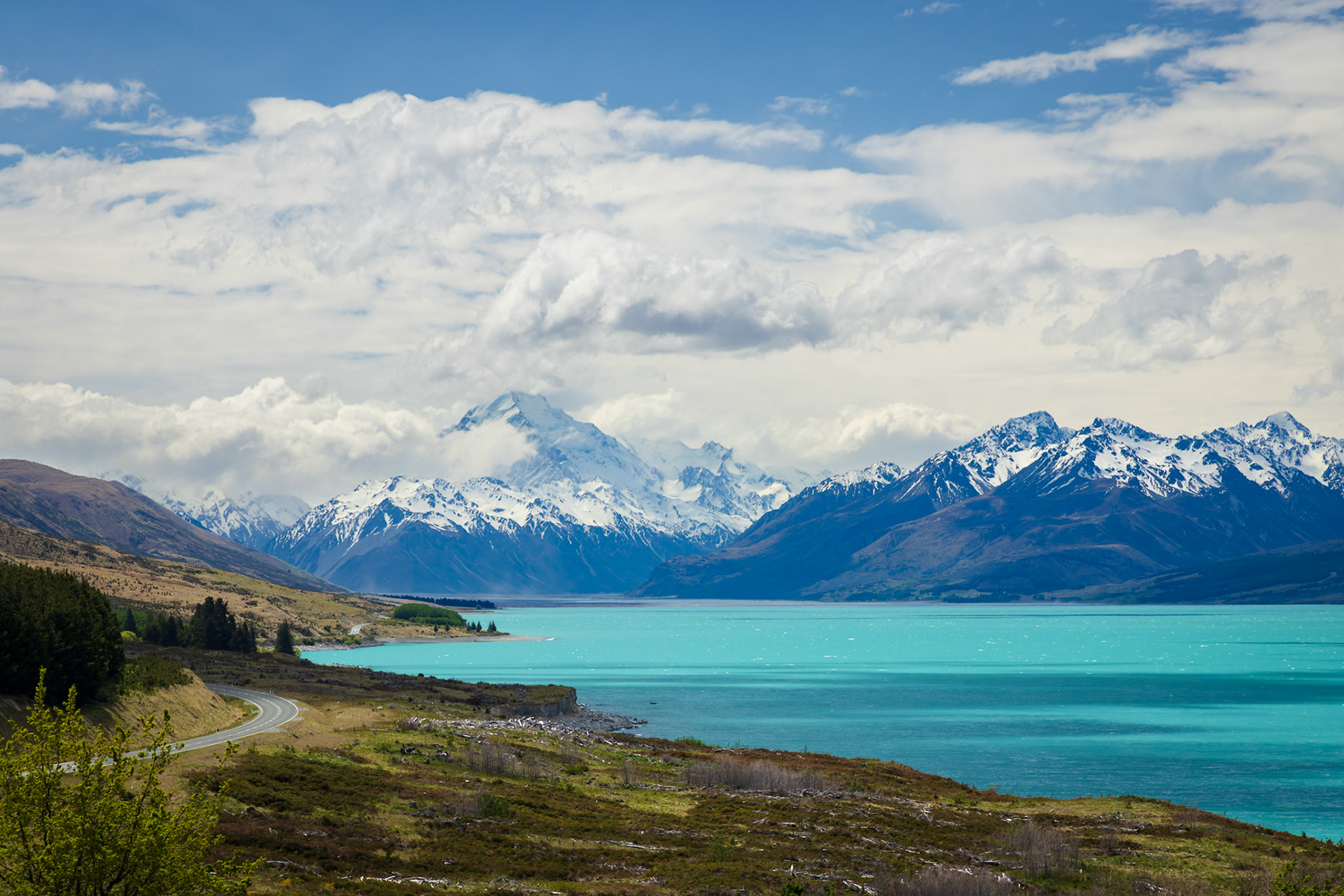Lake Pukaki and Aoraki/Mount Cook