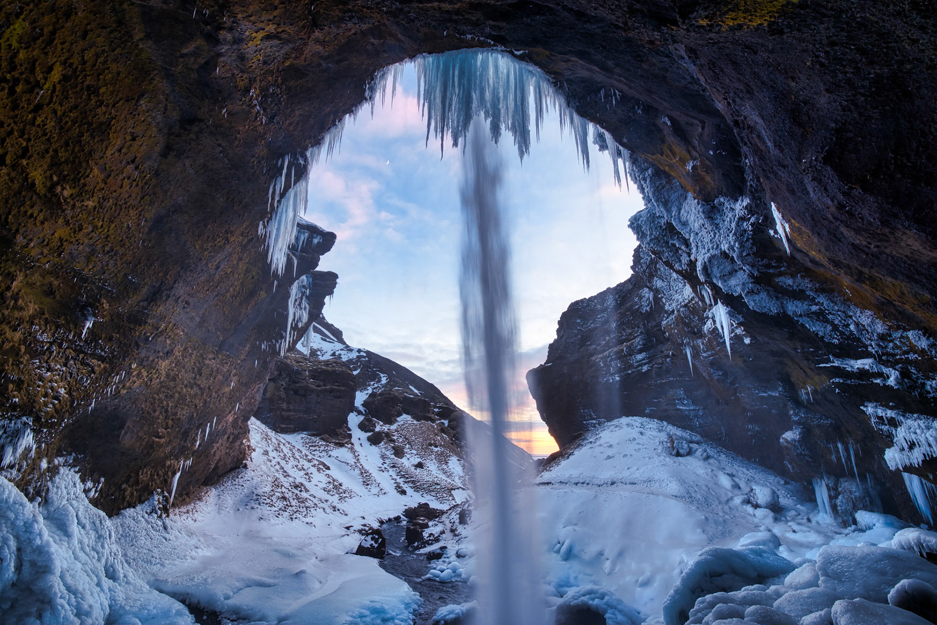 Kvernufoss Sunset