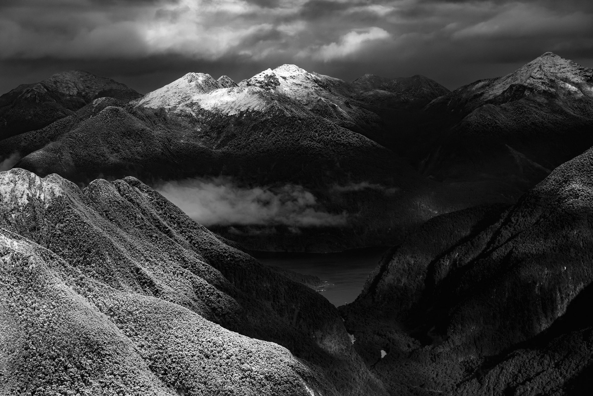 Snow Dusted Peaks