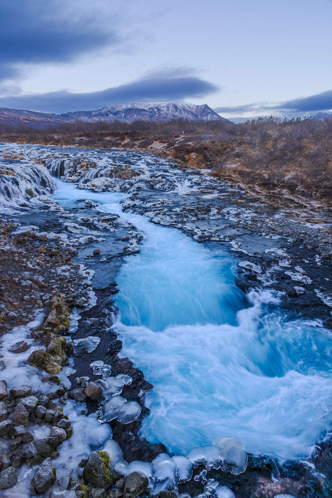 Bruarfoss Waterfall