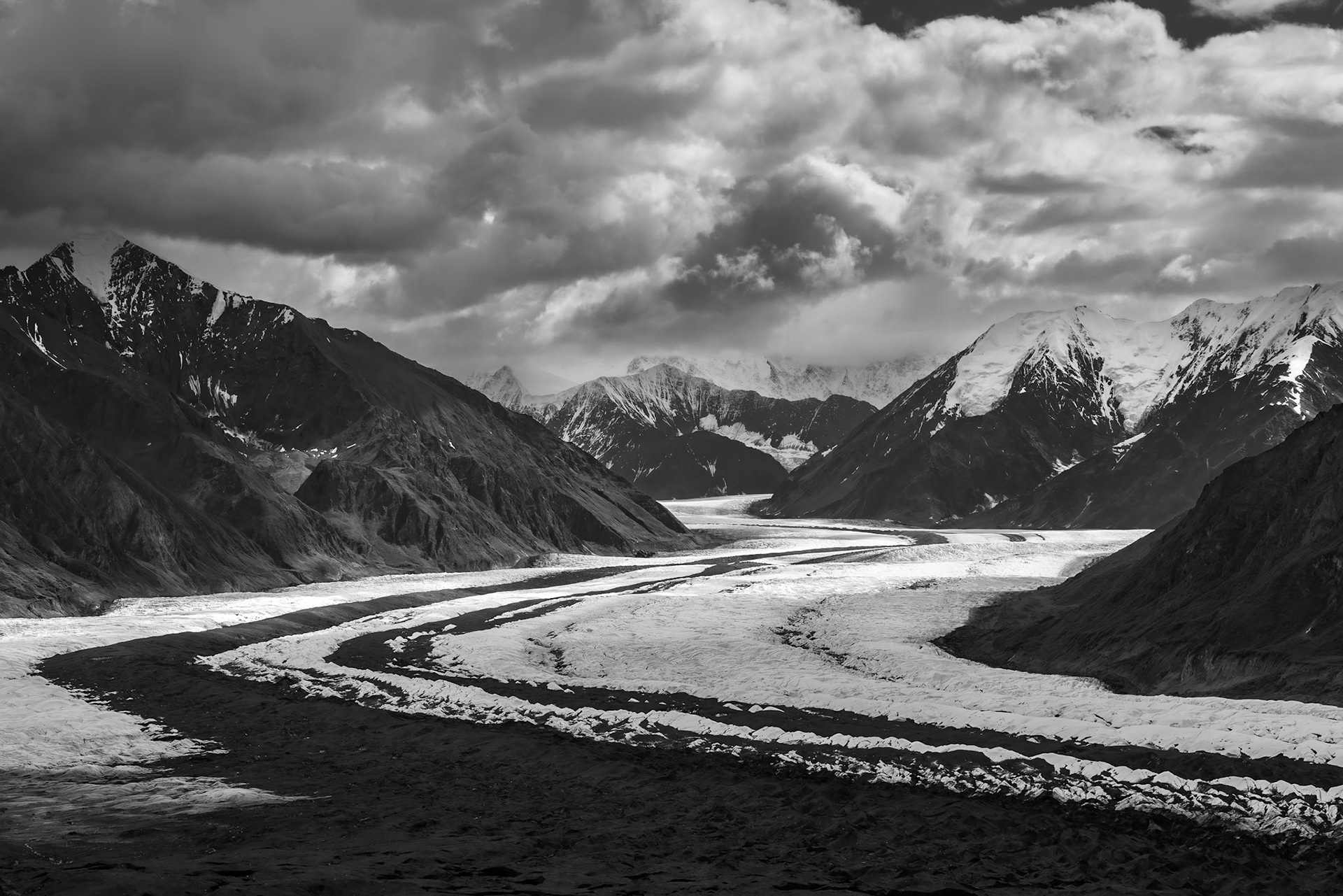 View of Matanuska Glacier