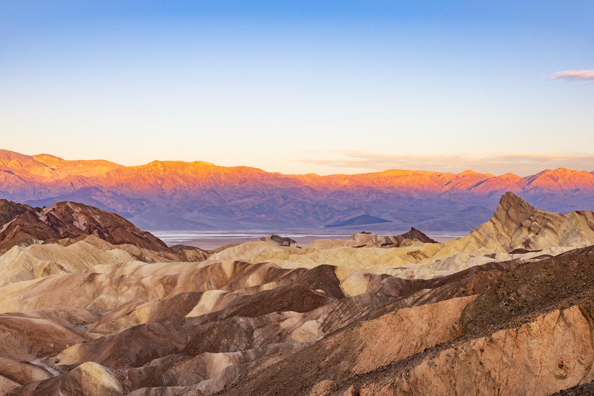 Zabriskie Point Sunrise